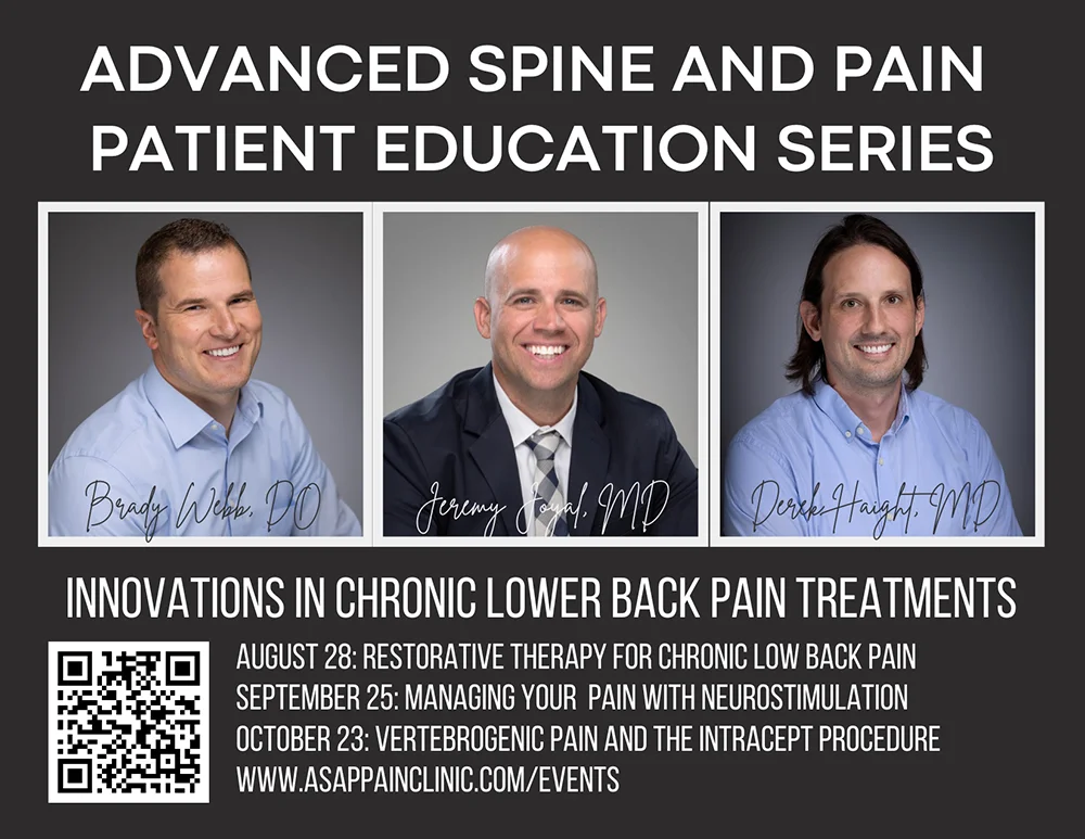 INNOVATIONS IN CHRONIC LOWER BACK PAIN TREATMENTS-DOCS